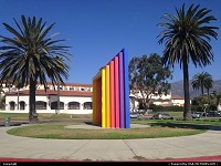 Photo by WestCoastSpirit | Santa Barbara  sculpture, art, beach